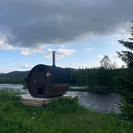 River Glamping - Jordet, - Med Fiskerett