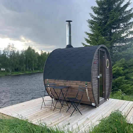 River Glamping - Jordet, - Med Fiskerett Lüks kamp alanı *