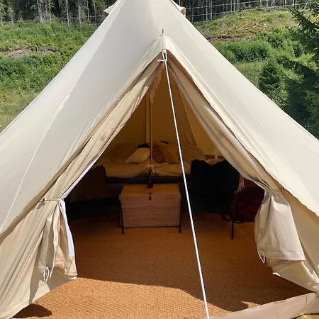 River Glamping - Jordet, - Med Fiskerett *
