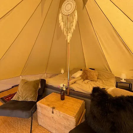 River Glamping - Jordet, - Med Fiskerett * 特吕西尔